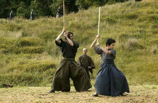 katana samurai zwaard training